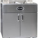 Royal - 35 Lb (46.5") Energy Efficient Gas Fryers With Built-In Filter System and Product Computer Control With Individual Programming Capabilities For Temperature And Compensating Time (3 Tanks) - REEF-35-3-CM