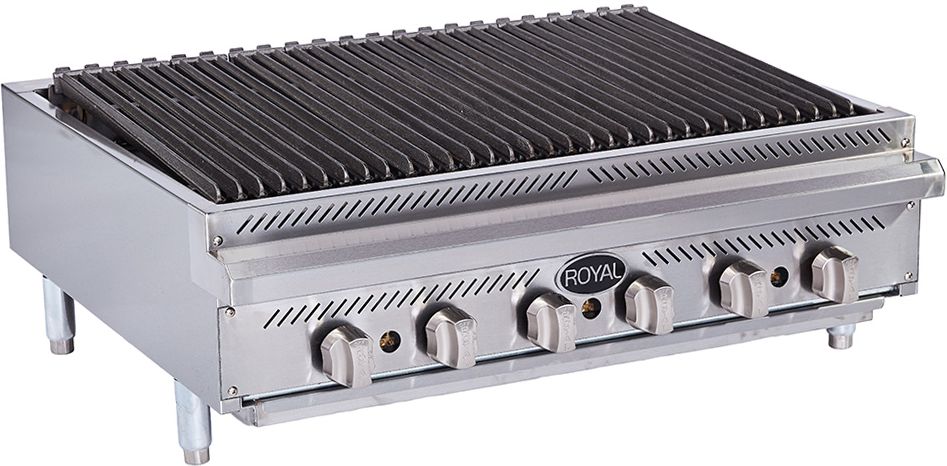 Royal - 36" Heavy Duty Snack Radiant Broiler - RSRB-36