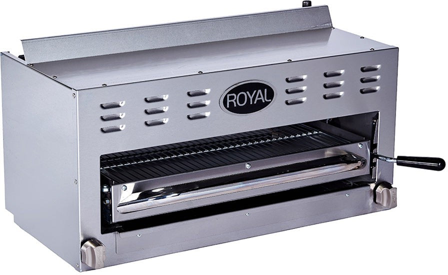 Royal - 36" Stainless Steel Salamander Broiler - RSB-36