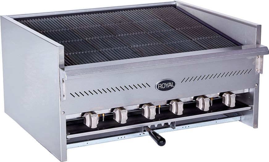 Royal - 36" Stainless Steel Steak House Broiler - RARB-36