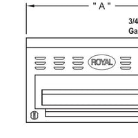 Royal - 48" Stainless Steel Salamander Broiler - RSB-48