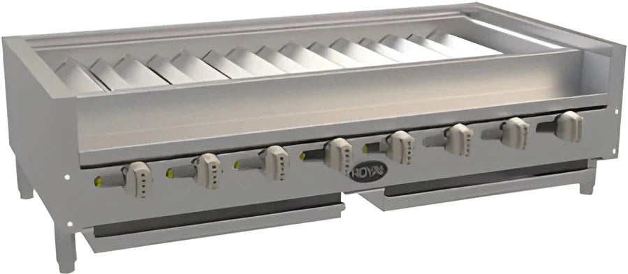 Royal - 48" Stainless Steel Snack Kabob Turbo Broiler With 15” Skewers - RSKTB-48