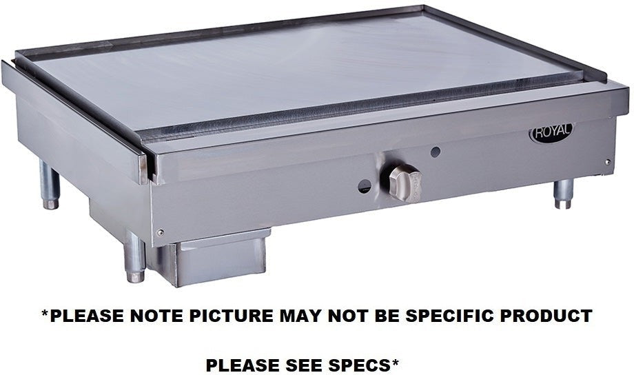 Royal - 48" Stainless Steel Teppanyaki Griddle - RTY-48