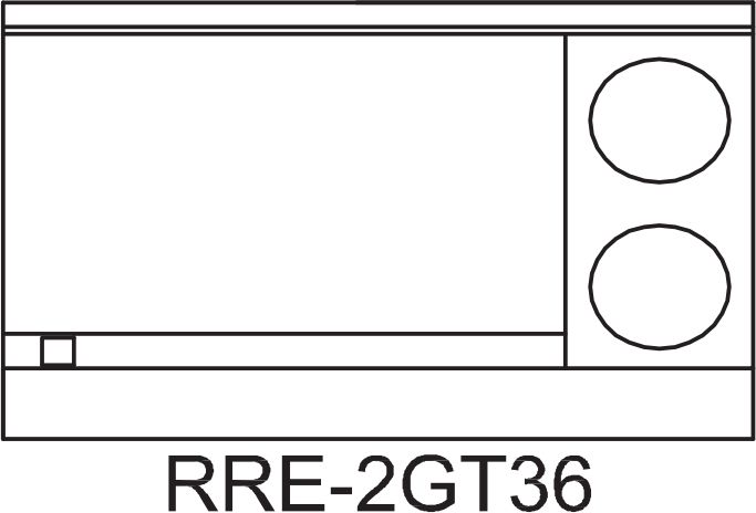 Royal - 48″ Stainless Steel with Two 20" Wide Oven Electric Range - RRE-2GT36