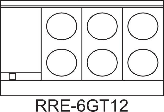 Royal - 48" Stainless Steel with Two 20" Wide Oven Electric Range - RRE-6GT12