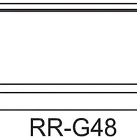 Royal - 48” Wide Griddle Stainless Steel Gas Range With 20" Wide Oven with 48" Griddle - RR-G48