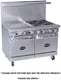 Royal - 48” Wide Griddle Stainless Steel Gas Range With 20