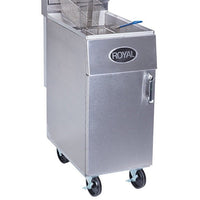 Royal - 65 lb Stainless Steel Energy Efficient Deep Fat Fryer - REEF-65