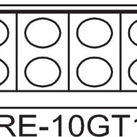 Royal - 72" Stainless Steel 10 Top Elements With 12” Wide Griddle And Two 26.5" Wide Ovens Electric Range - RRE-10GT12