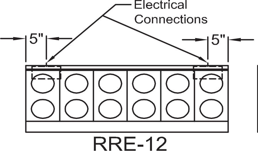 Royal - 72" Stainless Steel 12 Top Elements With Two 26.5" Wide Oven Electric Range - RRE-12
