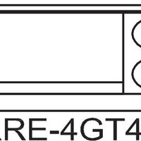 Royal - 72" Stainless Steel 4 Top Elements with 48” Wide Griddle And Two 26.5" Wide Oven Electric Range - RRE-4GT48