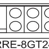 Royal - 72" Stainless Steel 8 Top Elements With 24” Wide Griddle And Two 26.5' Wide Ovens Electric Range - RRE-8GT24