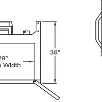 Royal - 9 KW Stainless Steel Single Deck Electric Convection Oven - RECO-1