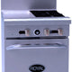 Royal - Delux 24" Stainless Steel 2 Open Burners Gas Range with One 20" Wide Oven and 12" Griddle - RDR-2G12