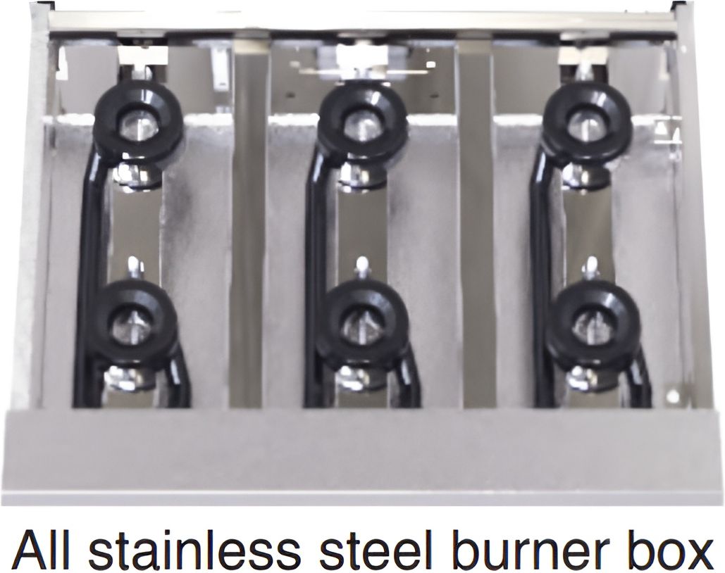 Royal - Delux 36" Stainless Steel Gas Range with One 26.5" Wide Oven and 36" Griddle - RDR-G36