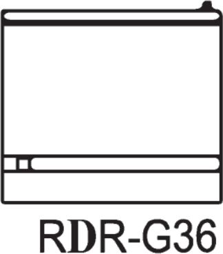 Royal - Delux 36" Stainless Steel Gas Range with One 26.5" Wide Oven and 36" Griddle - RDR-G36