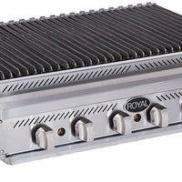 Royal - Delux 36″ Stainless Steel Heavy Duty Radiant Broiler - RDRB-36