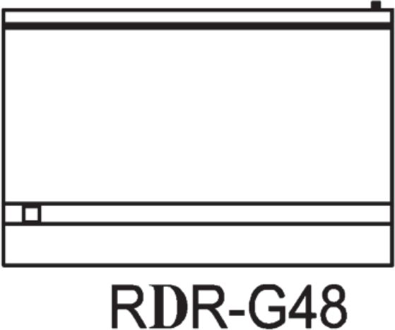 Royal - Delux 48" Stainless Steel Gas Range With Two 20” Wide Ovens with 48" Griddle - RDR-G48