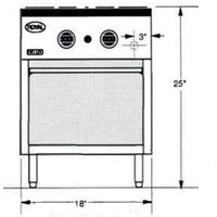 Royal - Delux 54" Stainless Steel Stock Pot Range - SPR-540
