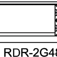 Royal - Delux 60″ Stainless Steel Gas Range with 2 Open Burners and 48” Wide Griddle - RDR-2G48