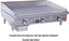 Royal - Delux 60″ Stainless Steel Heavy Duty Manual Griddle - RDMG-60