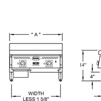 Royal - Delux 60″ Stainless Steel Heavy Duty Snap Action Griddles - RDSAC-60