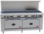 Royal - Delux  Stainless Steel 72″ Wide Griddle Gas Range - RDR-G72