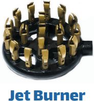 Royal - Stainless Steel Natural Gas Stock Pot Range with 18 Tip Jet Burner - RSPJ-18