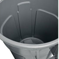 Rubbermaid - 10 Gal BRUTE Grey Waste Container Without Lid - 263788