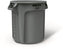 Rubbermaid - 10 Gal BRUTE Grey Waste Container Without Lid - 263788