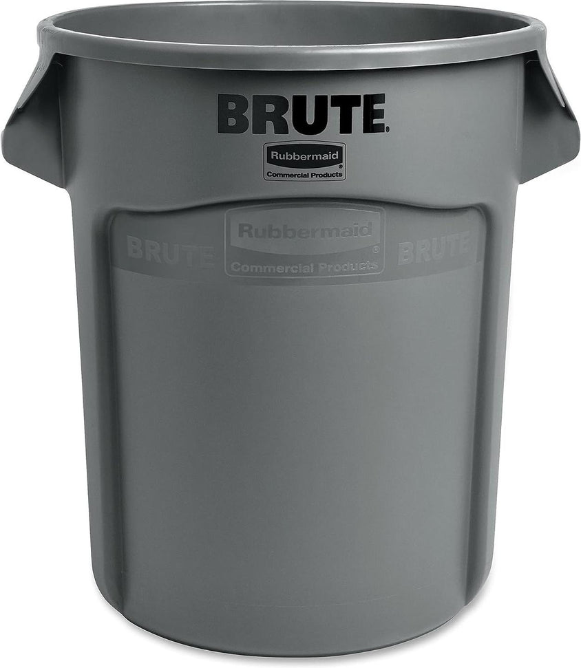 Rubbermaid - 20 Gallon Polyliner Gray Brute Container Without Lid - RCPFG262088GRAY