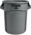 Rubbermaid - 20 Gallon Polyliner Gray Brute Container Without Lid - RCPFG262088GRAY