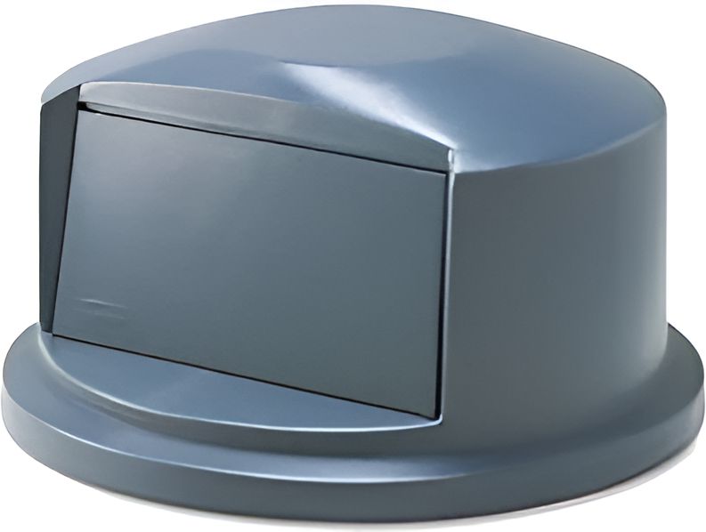 Rubbermaid - 32 Gal BRUTE Dome Top for 2632 Containers - RCP-2637-88-GRAY