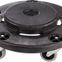 Rubbermaid - Brute Dolly for 20/32/43/55G Waste Containers, 2/Cs - RCP-2640-00-BLA