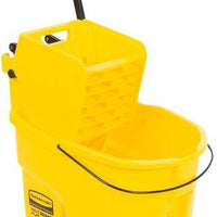 Rubbermaid - Yellow Wave Brake Side Press Combo - RCP-7580-88-YEL