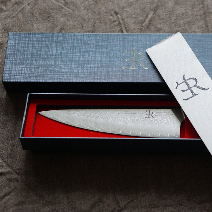 Ryda Knives - 10" Big Chef Knife 73 Layer Damascus - ST650-10-Chef-Knife