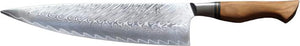 Ryda Knives - 10" Big Chef Knife 73 Layer Damascus - ST650-10-Chef-Knife