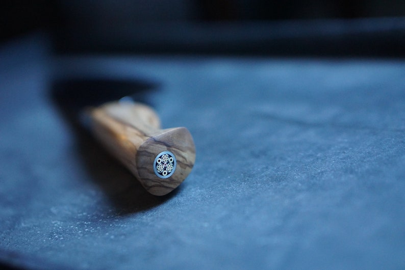 Ryda Knives - 5" Utility Knife 73 Layer Damascus - ST650-5-Utility-Knife