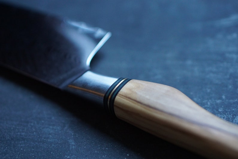 Ryda Knives - 5" Utility Knife 73 Layer Damascus - ST650-5-Utility-Knife