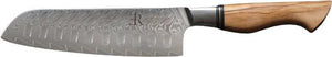 Ryda Knives - 7" Santoku Knife 73 Layer Damascus - ST650-7-Santoku-Knife
