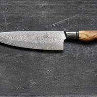 Ryda Knives - 8" Chef Knife 73 Layer Damascus - ST650-8-Chef-Knife