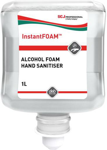 SC Johnson - Deb Instant Foam Hand Sanitizer 1L/Bt, 6 Bt/Cs - IFS1L