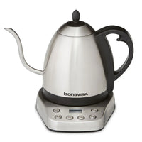 Bonavita - Interurban 1 L Variable Temperature Stainless Steel Gooseneck Electric Kettle - BV07002US