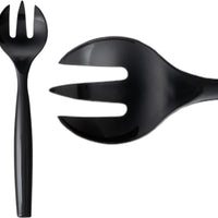 Sabert - 10" Black PP Serving Fork, Pack of 72 - UBK72FPP