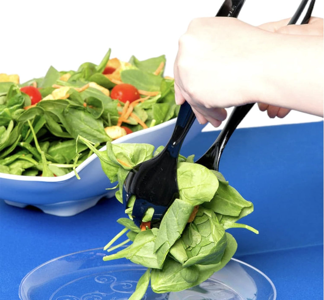 Sabert - 10" Black PP Serving Fork, Pack of 72 - UBK72FPP