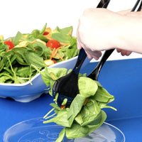 Sabert - 10" Black PP Serving Fork, Pack of 72 - UBK72FPP