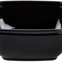 Sabert - 12 Oz Black Square Plastic Containers - 500/cs - 95012B500 (Special Order Item)