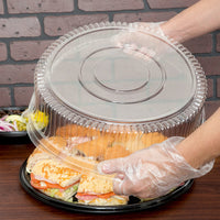 Sabert - 16" Dome Lids Fits For 9016 Plastic Bowls, Pack of 36 - 5516