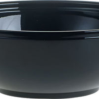 Sabert - 16 Oz Black Round Plastic Bowl, 500/Cs- 92016A500