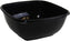 Sabert - 160 Oz Black Square Catering Bowls, Pack of 500 - 94160B50